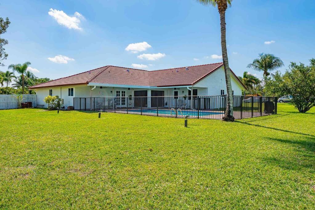 4/3.5 House With Pool- Boynton Beach, Fl. Extérieur photo